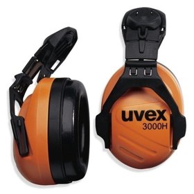 uvex - Helmkapselgehörschutz dBex 3000 H, orange, SNR 29dB