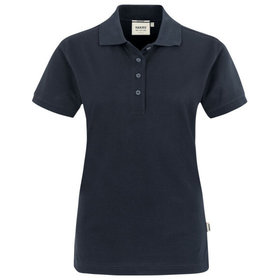 HAKRO - Damen Poloshirt Pima-Cotton 201, tinte, Größe L