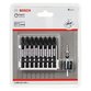 Bosch - Doppelklingenbit-Set Impact Control, 9-teilig, PH2-PZ2, 65mm, Magnethülse (2608522334)