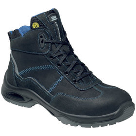 Steitz Secura - Sicherheitshalbstiefel ESD AL 782 PLUS, S2 SRC, schwarz/blau, NB, Größe 45