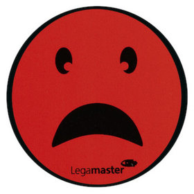 Legamaster - Magnetisches Emoticon-Symbol, Traurig, 50mm, rot, Pck=5St, 7-123302