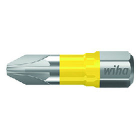 Wiha® - Bit Kreuzschlitz Pozidriv 7012-Y12225 6,3mm / 1/4" PZ2x25mm, 5 Stück in Box