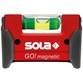 SOLA® - Magnet-Mini-Wasserwaage Go Magnet Clip 7,5cm