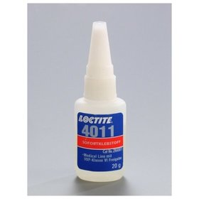 LOCTITE® - 4011 medical Sofortklebstoff farblos, niedrigviskos, 20gr Flasche