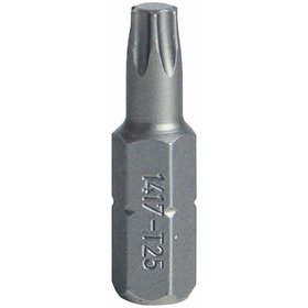 STAHLWILLE® - Bit-Schraubendrehereinsatz TORX T 25 Außen-6kant C 6,3mm L.25mm