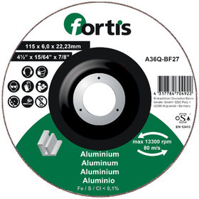 FORTIS - Schruppscheibe ALU-NE 115 x 6,0mm