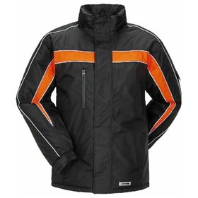 Planam - Winterjacke 3601 schwarz/orange, Größe M