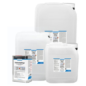 WEICON® - Edelstahlpflege | Reinigungs-, Schutz- und Pflegeöl für Edelstahl | 1 L | farblos, transparent