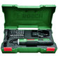 Bosch - Akku-Schrauber PushDrive, 32-tlg. Schrauberbit-Set, Aufbewahrungsbox (06039C6000)