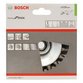 Bosch - Kegelbürste, rostfreier Draht gezopft 0,35mm, ø100mm (2608622109)
