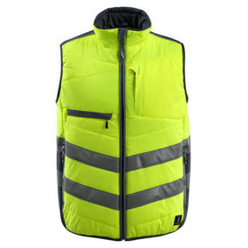 MASCOT® - Grimsby Winterweste SAFE SUPREME, hi-vis Gelb/Schwarzblau, Größe M