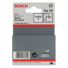 Bosch - Feindrahtklammer Typ 59 10,6x0,72x6mm 1.000er-Pack (2609200239)