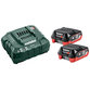 metabo® - Basis-Set 12V 2 x LiHD 4.0 Ah (685301000)