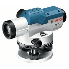 Bosch - Optisches Nivelliergerät GOL 26 D, mit Baustativ  Messstab u. Handwerkerkoffer (0601068002)