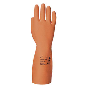 KCL - Haushaltshandschuh Ideal 752+, Kat. I, Naturlatex (NR), orange, Größe 10