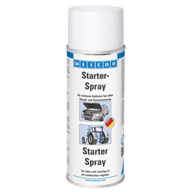 WEICON® - Starter-Spray | für Diesel- und Benzinmotoren | 400 ml | transparent