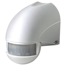 brennenstuhl® - Bewegungsmelder Infrarot 180°/ 12m Reichweite, IP44 für Außen und Innen, weiß