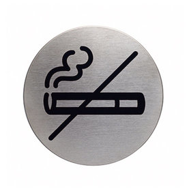 DURABLE - Piktogramm PICTO 491123 Nicht Rauchen 83mm Aluminium