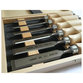 Narex - Stechbeitel Set mit Holzheften im Holzkoffer, 6-teilig