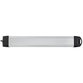 brennenstuhl® - Premium-Alu-Line Steckdosenleiste 6-fach (Steckerleiste mit 3m Kabel und Schalter, mit Aufhänge-Vorrichtung, 2-fach USB 3,1 A) schwarz/silber
