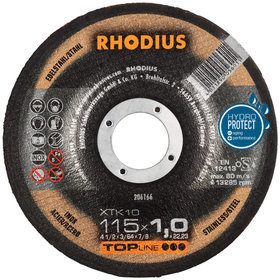 RHODIUS - Trennscheibe XTK10 115x1,0mm gekröpft