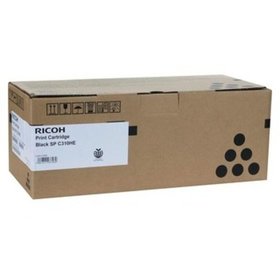 RICOH - Toner, 407634, schwarz, f. SPC311N/312DN, ca. 6500 Seiten