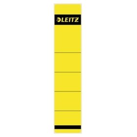 LEITZ® - Ordneretikett 16430015 kurz/schmal Papier gelb 10 St./Pack.