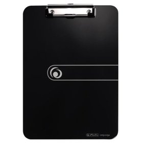 herlitz - Klemmbrett 11205663 DIN A4 PS opak schwarz