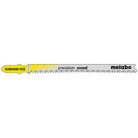 metabo® - 5 Stichsägeblätter "precision wood" 91 2,2 mm, HCS (623834000)