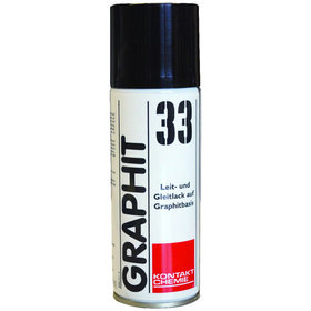 KONTAKT CHEMIE® - Graphit Leitlack Graphit 33 m. eL. Graphitpulver 200ml Spraydose