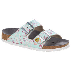 BIRKENSTOCK® - ESD-Sandale Arizona, Größe 38, Flower Field Mint, schmal