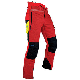 PFANNER® - Schnittschutzhose Ventilation rot Größe M(48/50)