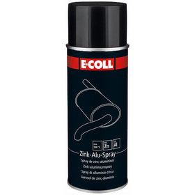 E-COLL - Zink-Alu-Spray silikonfrei silberglanz schnelltrocknend 400ml Dose