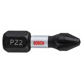 Bosch - Impact Control Schrauberbit, 25 mm, 2xPZ2. Für Schraubendreher (2608522401)