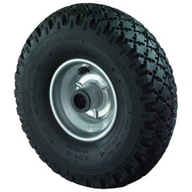 BS ROLLEN - Luftrad, Ø 260 mm, Radbreite 85 mm, Tragkraft 170 kg, Achsbohrung 25 mm, Nabenlä