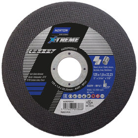 NORTON clipper® - Trennscheibe X-Treme 125 x 1,0mm T41