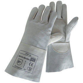 NITRAS® - Schweißerhandschuh VS53, Narbenleder, 35cm
