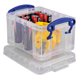 Really Useful Box® - Aufbewahrungsbox 0.3C 12x6,5x8,5cm 0,3l transparent