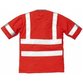 KANSAS® - Warnschutz-T-Shirt 7024, warnrot, Größe S