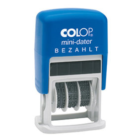 COLOP® - Datumstempel mini-dater "BEZAHLT" 160/L2 105141