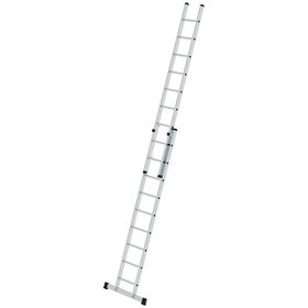 MUNK Günzburger Steigtechnik - Schiebeleiter 2x9 Sprossen, L eingefahren 2800mm, L ausgefahren 4600mm