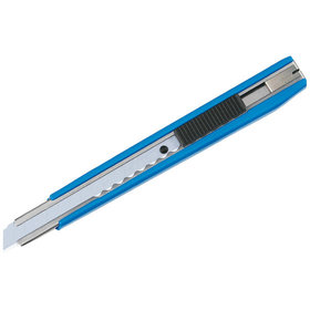 TAJIMA - Auto-Blade-Lock Cutter 9 mm mit 3 Klingen.Display 60 Stück, Gelb,Blau,Rot