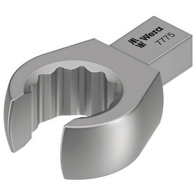 Wera® - Einsteck-Ringschlüssel offen 7775 Außenvierkant 9 x 12mm SW 19mm