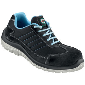 elysee® - Damen-Sicherheitshalbschuh SAVA S1P SRC, grau/hell-blau, Größe 38