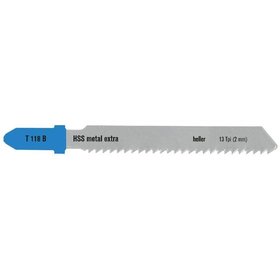 heller - HSS Stichsägeblatt T118B 5 Stück, 55 x 1 x 7,8  13 Tpi (2 mm)