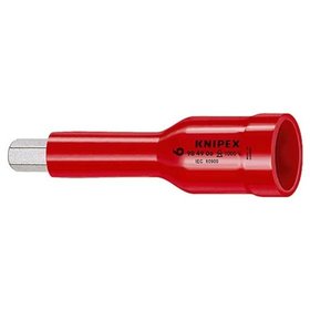 KNIPEX® - Steckschlüsseleinsatz für Innensechskantschrauben mit Innenvierkant 1/2" 75 mm 984906