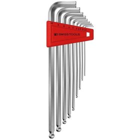 PB Swiss Tools - Winkelschraubendreher-Satz lang mit Kugelkopf 9-teilig 1,5-10mm