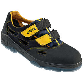 OTTER SCHUTZ - Sicherheitssandale NEW BASICS Comfort 98405.559, S1 SRC schwarz W12, Größe 39