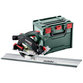 metabo® - Akku-Handkreissäge KS 18 LTX 57 BL (691222000) mit Führungsschiene FS 160, metaBOX 340