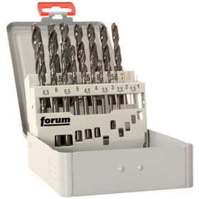 forum® - Spiralbohrer-Satz DIN 338N HSS rollgewalzt 1-10,0mm